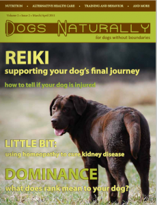 dogs-naturally-march-april-2011-cover